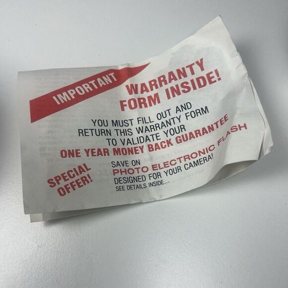 CUNON YN-500 35MM Camera Point And Shoot Vintage, In Box W Case New - Picture 9 of 9